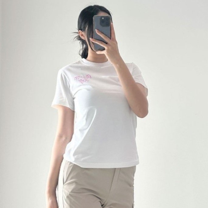 말본 더블 사이드 버킷 라운드 티셔츠