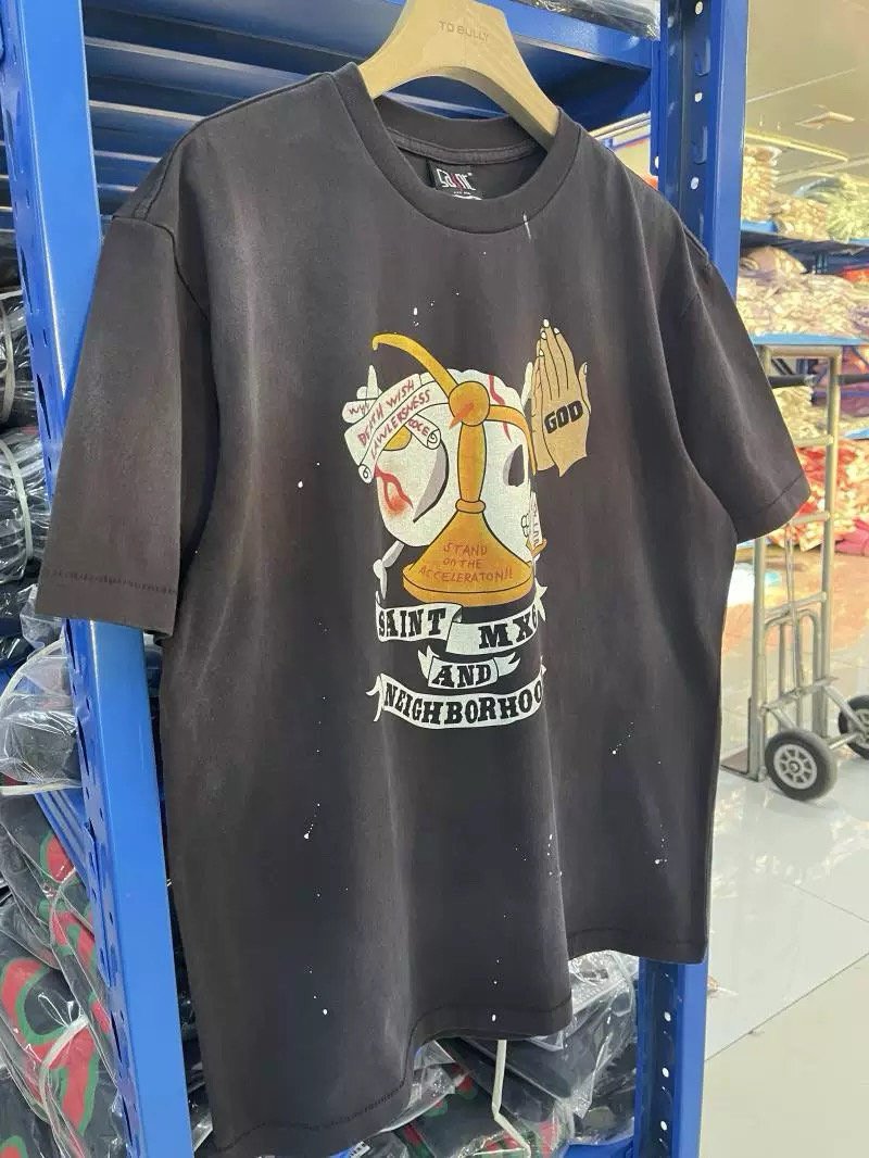 세인트 마이클 GOD 티셔츠