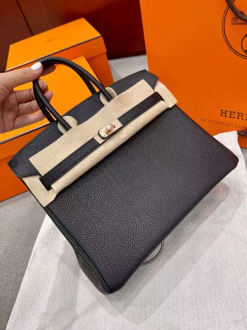 에르메스 버킨백 25 느와 금장 눈물자국버전