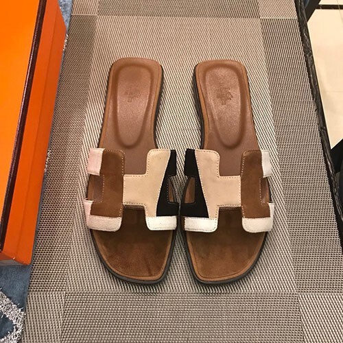 에르메* 슬리퍼