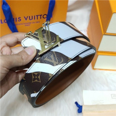 루이비* 도핀 남성용 양면벨트 4.0cm l60992