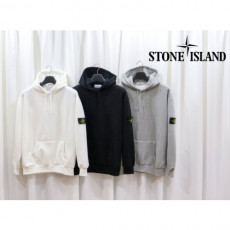 stone islan* 스톤아일랜* 베이직 기모 후드티