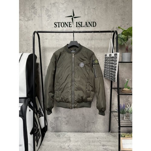stone islan* 스톤아일랜* 빅로고 항공점퍼