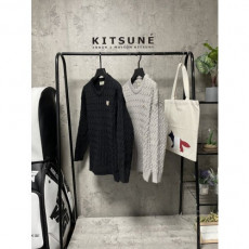 maison kitsun* 메종키츠* 케이블 헤드니트2