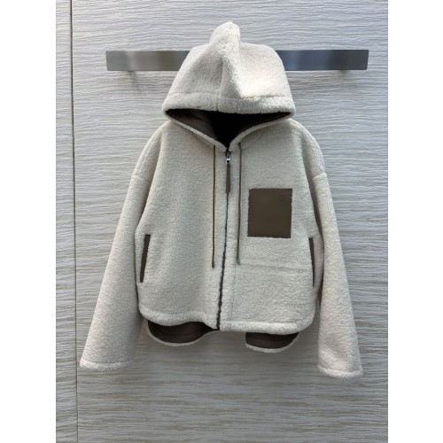 로에* 시어링 후드집업