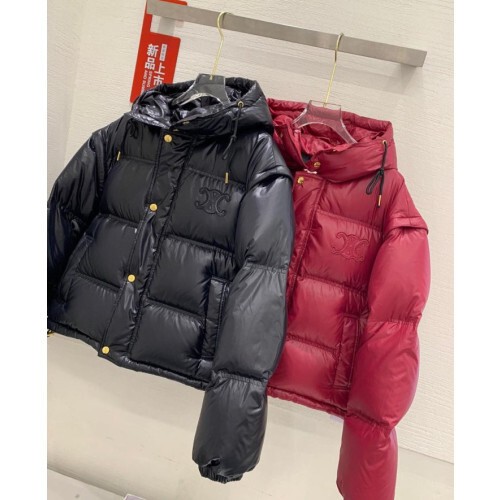 셀린* 트리옹프 크롭 다운패딩