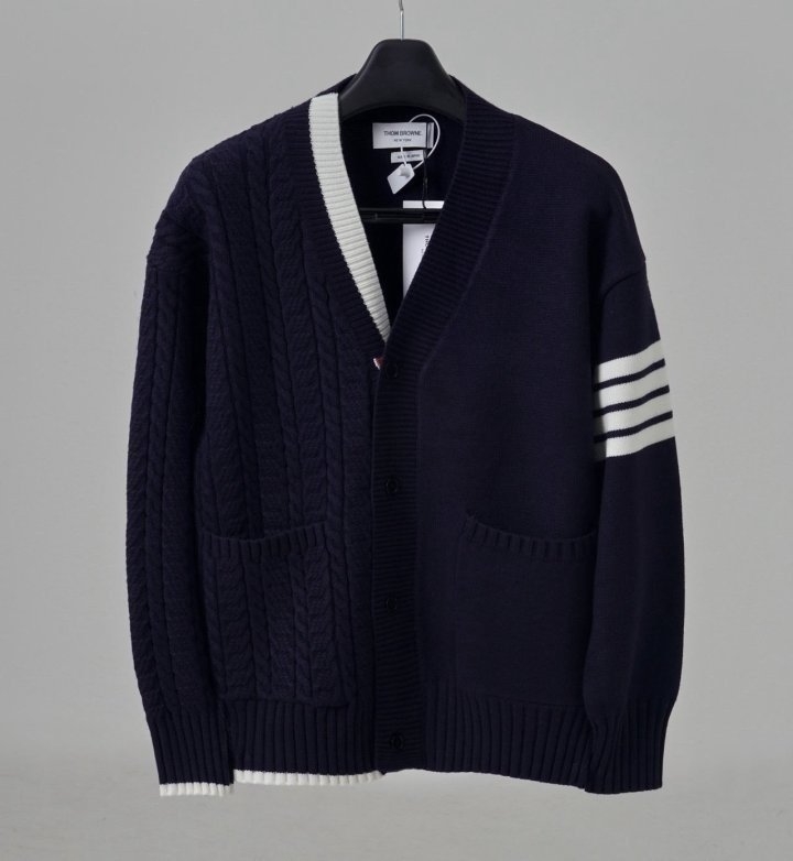 톰브라운 언발 가디건