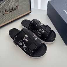 디올 알파 오블리크 자카드 슬리퍼