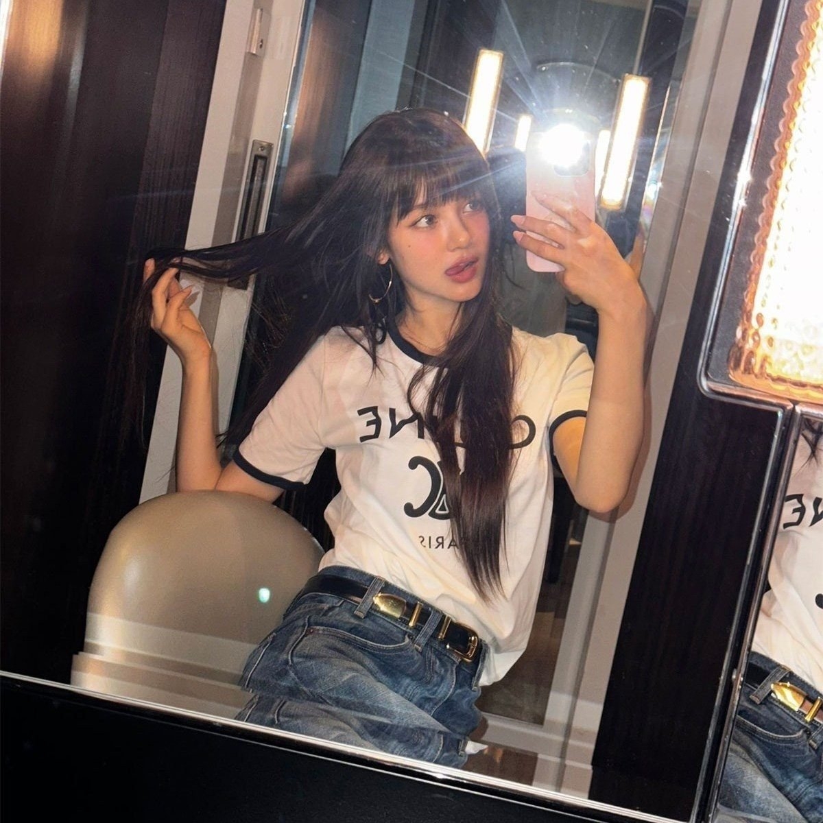 셀린느 PARIS 링거 티셔츠