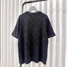 루이비통 다미에 프렌치 테리 코튼 티셔츠