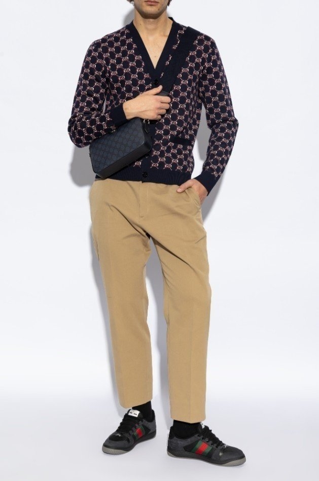 구찌 GG 로고 스크리너 남성 스니커즈 (풀박스구성)