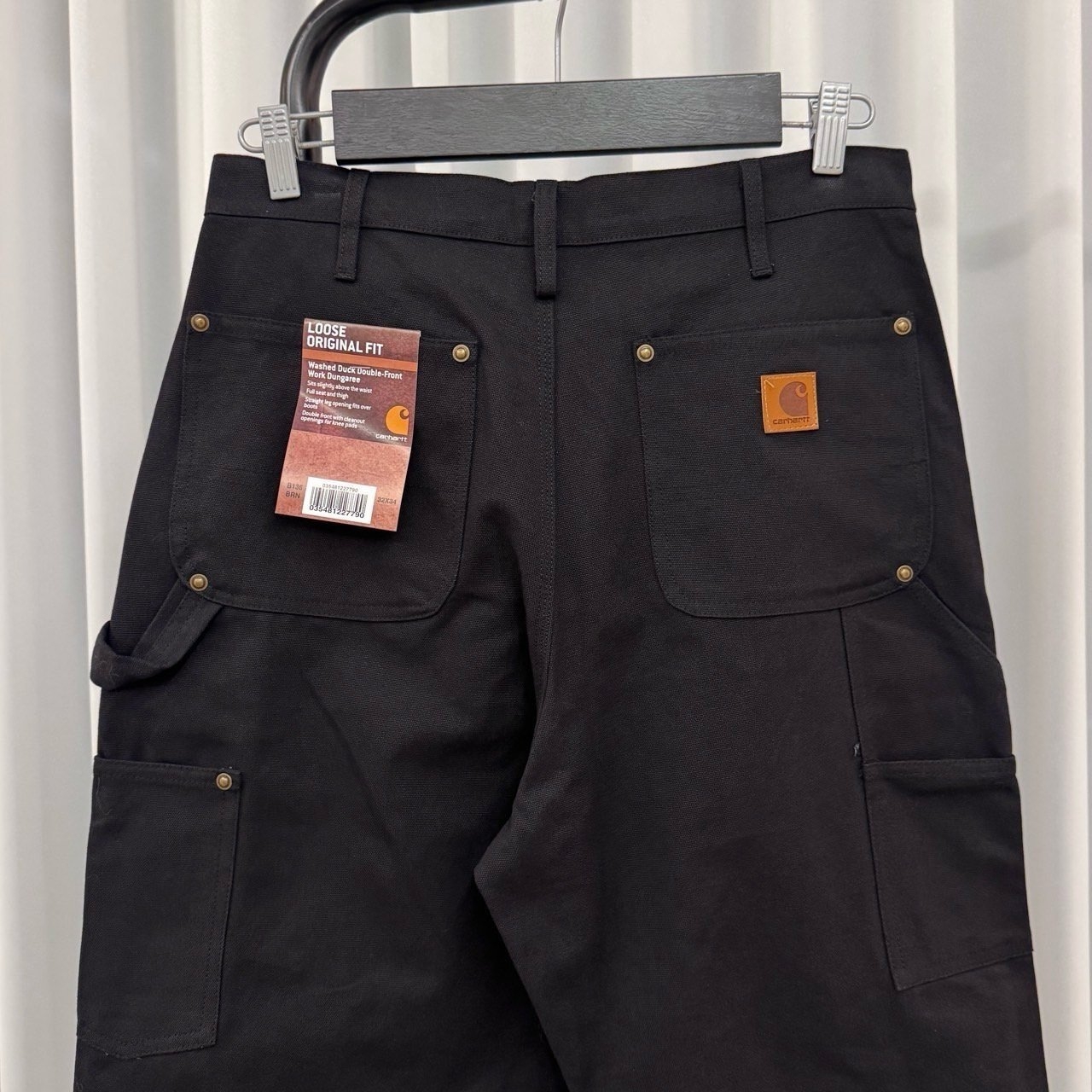 칼하트 WIP 캔버스 더블 니 팬츠