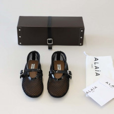 알라이아 플랫 피시넷 빌레리나 메쉬 슈즈