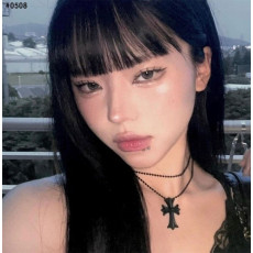 크롬하츠 실리크롬 크로스 팬던트 (더스트구성)