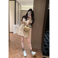 버버리 셔츠 카라 원피스